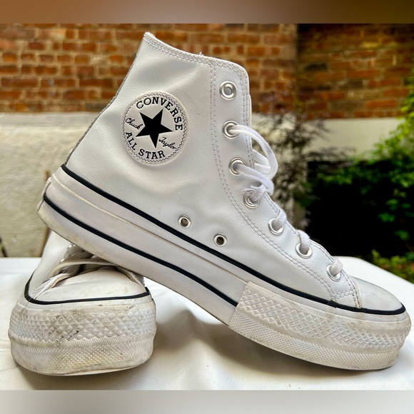 Converse Shoes - CONVERSE CHUCK TAYLOR Leather High Top Sneakers